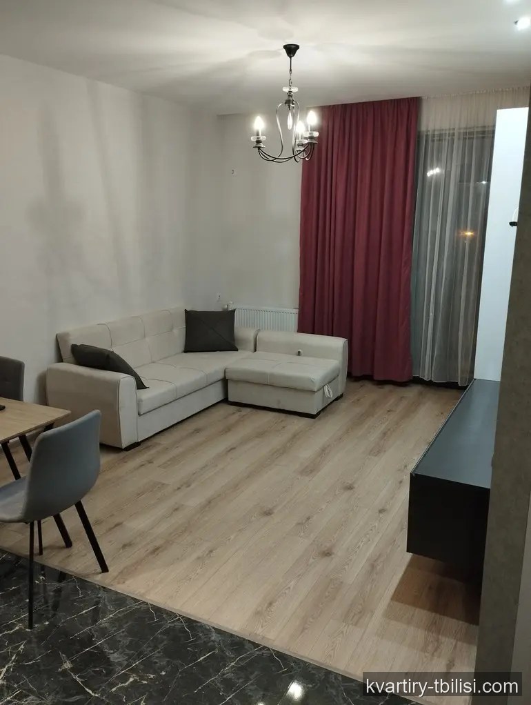 2-bedroom Apartment for rent in Didi Digomi, Tbilisi, 54 sqm, floor 4/12 — 600 USD/month | Tbilisi Homes