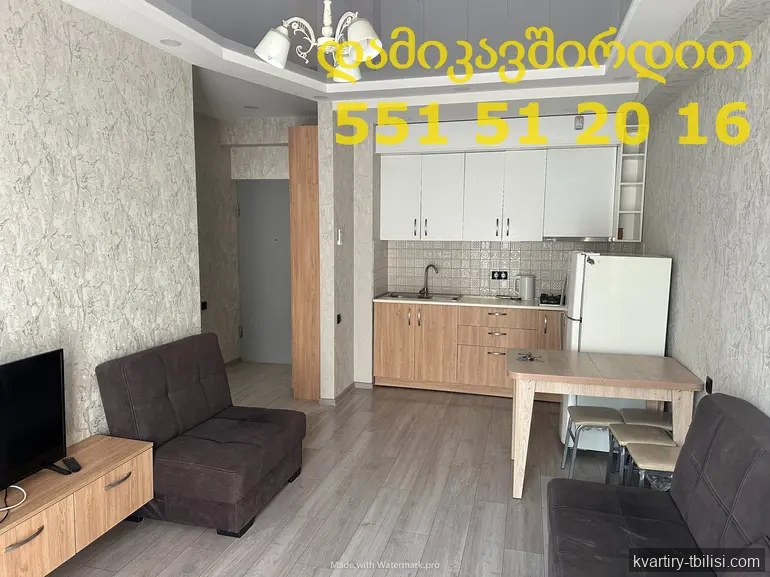 Двухкомнатная квартира в Диди Дигоми — 419 USD/мес | Tbilisi Homes