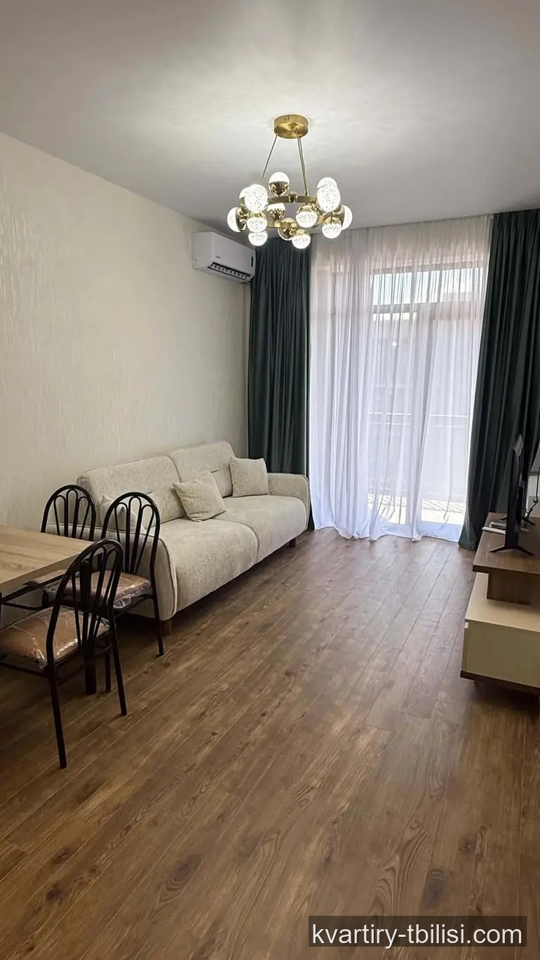 Двухкомнатная квартира в Диди Дигоми — 450 USD/мес | Tbilisi Homes