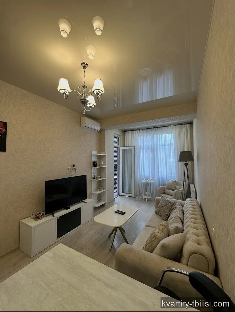 Двухкомнатная квартира в Диди Дигоми — 500 USD/мес | Tbilisi Homes