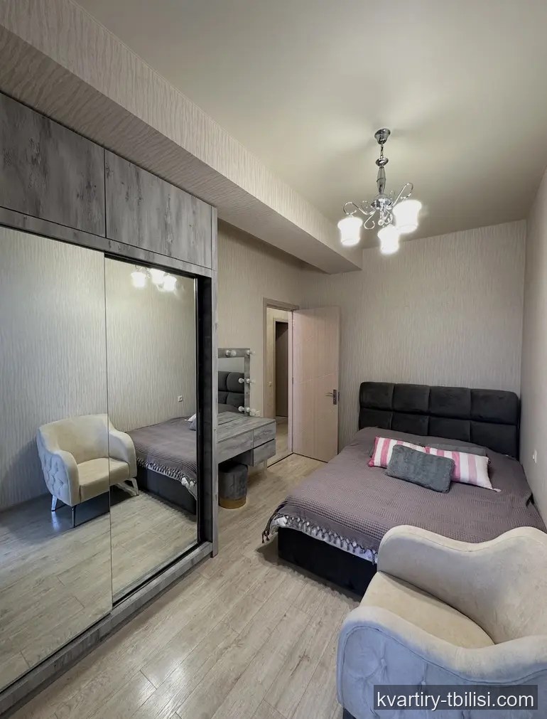 Двухкомнатная квартира в Диди Дигоми — 500 USD/мес | Tbilisi Homes