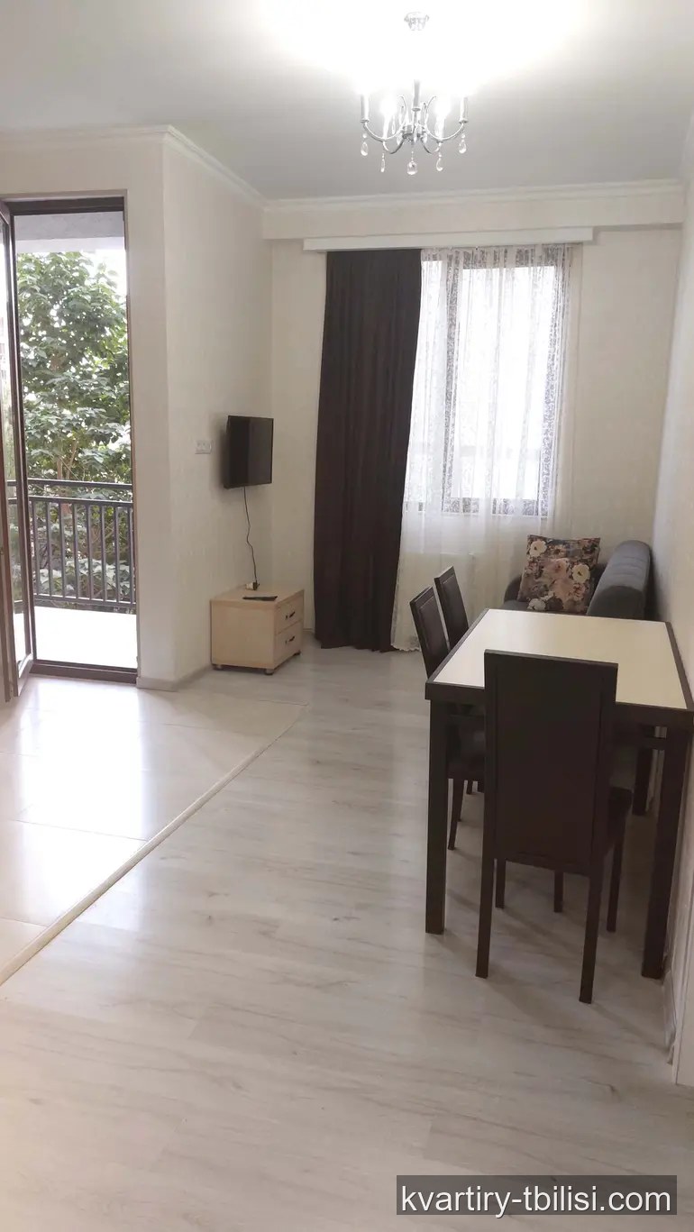 Двухкомнатная квартира в Диди Дигоми — 420 USD/мес | Tbilisi Homes