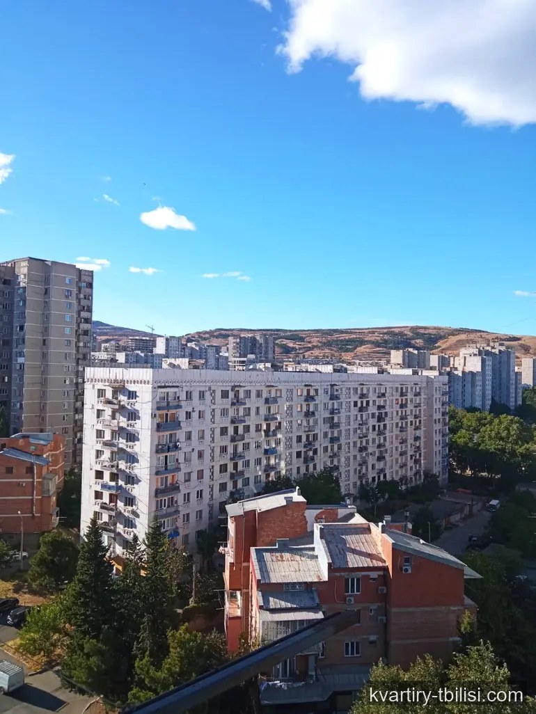 ქირავდება 2 ოთახიანი ბინა დიდ დიღომში, 50 მ², 9/13 სართული — 430 USD/თვეში | Tbilisi Homes