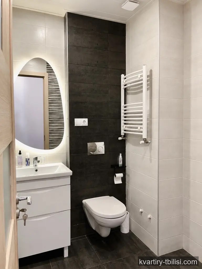 Двухкомнатная квартира в Диди Дигоми — 423 USD/мес | Tbilisi Homes