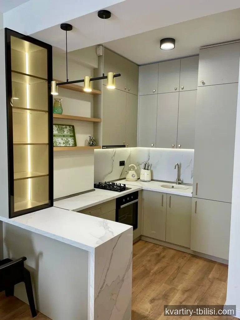 Двухкомнатная квартира в Диди Дигоми — 500 USD/мес | Tbilisi Homes