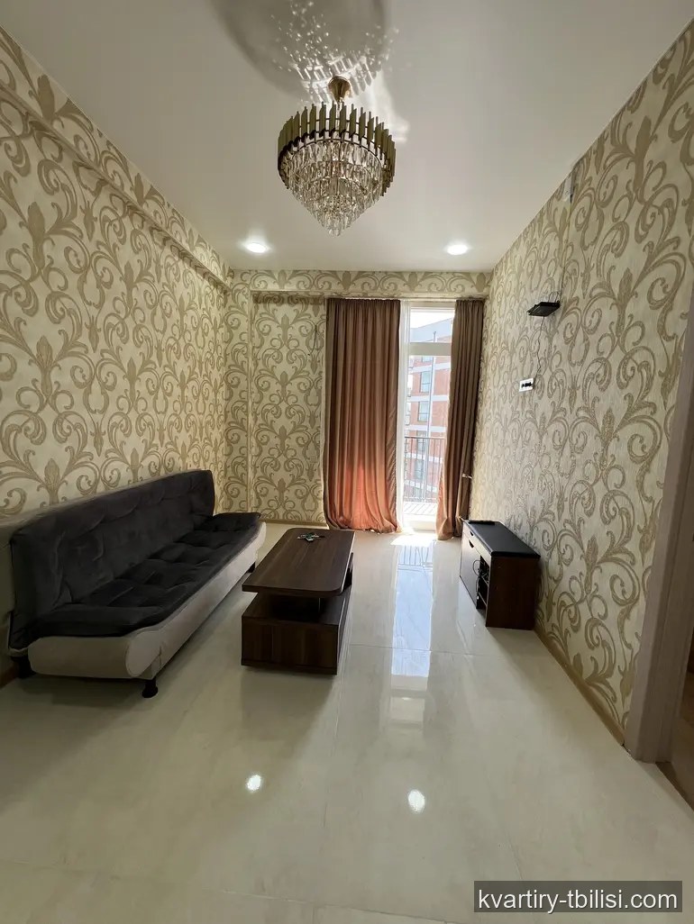 2-bedroom Apartment for rent in Didi Digomi, Tbilisi, 50 sqm, floor 5/12 — 498 USD/month | Tbilisi Homes