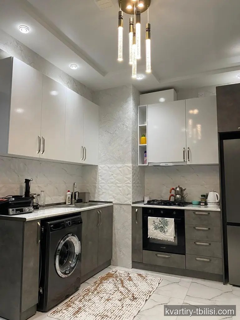2-bedroom Apartment for rent in Didi Digomi, Tbilisi, 58 sqm, floor 4/12 — 500 USD/month | Tbilisi Homes