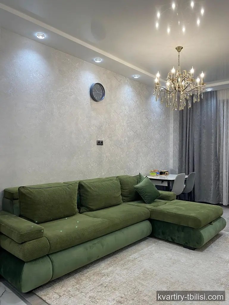 2-bedroom Apartment for rent in Didi Digomi, Tbilisi, 58 sqm, floor 4/12 — 500 USD/month | Tbilisi Homes