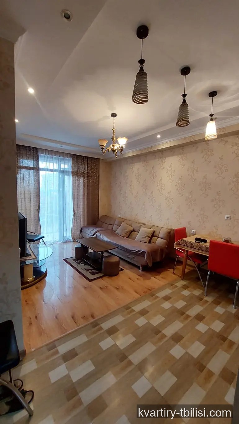 2-bedroom Apartment for rent in Didi Digomi, Tbilisi, 45 sqm, floor 2/21 — 450 USD/month | Tbilisi Homes