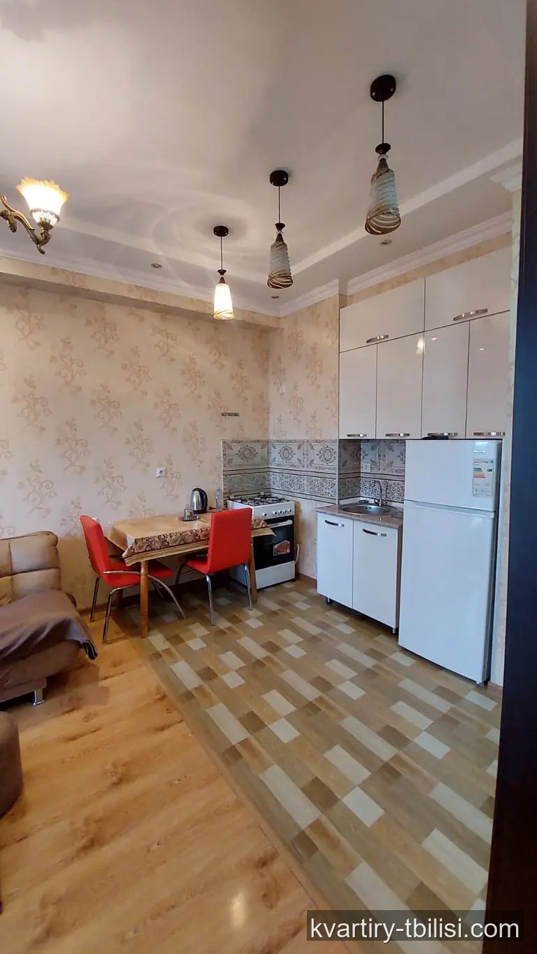 2-bedroom Apartment for rent in Didi Digomi, Tbilisi, 45 sqm, floor 2/21 — 450 USD/month | Tbilisi Homes