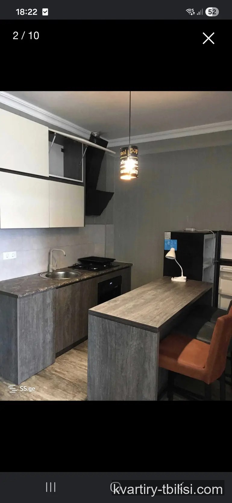 2-bedroom Apartment for rent in Didi Digomi, Tbilisi, 47 sqm, floor 13/14 — 400 USD/month | Tbilisi Homes