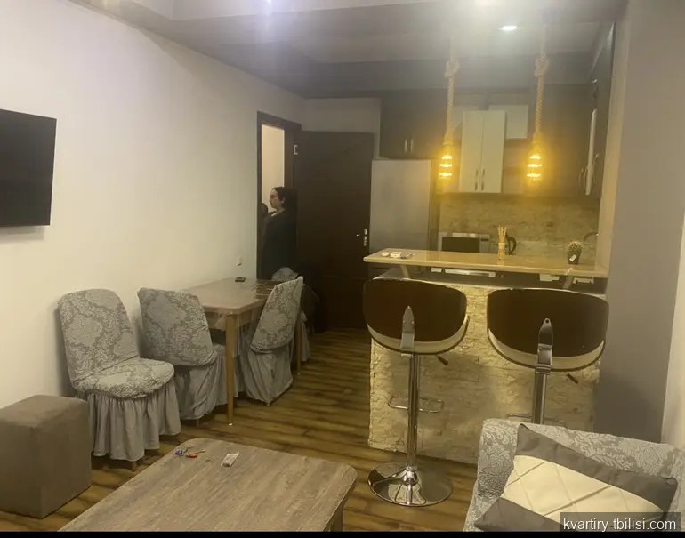 2-bedroom Apartment for rent in Didi Digomi, Tbilisi, 50 sqm, floor 2/7 — 500 USD/month | Tbilisi Homes