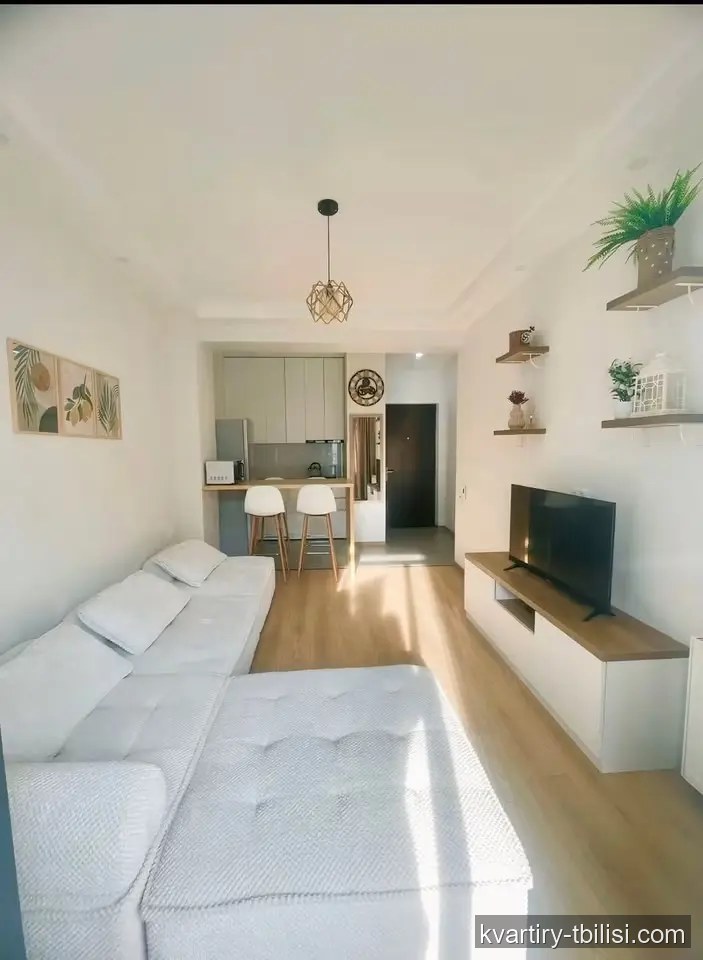 Двухкомнатная квартира в Диди Дигоми — 500 USD/мес | Tbilisi Homes