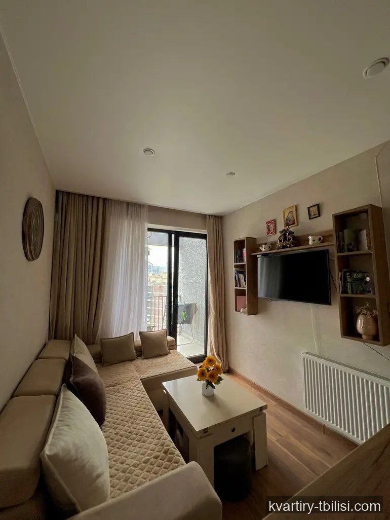 Двухкомнатная квартира в Диди Дигоми — 500 USD/мес | Tbilisi Homes