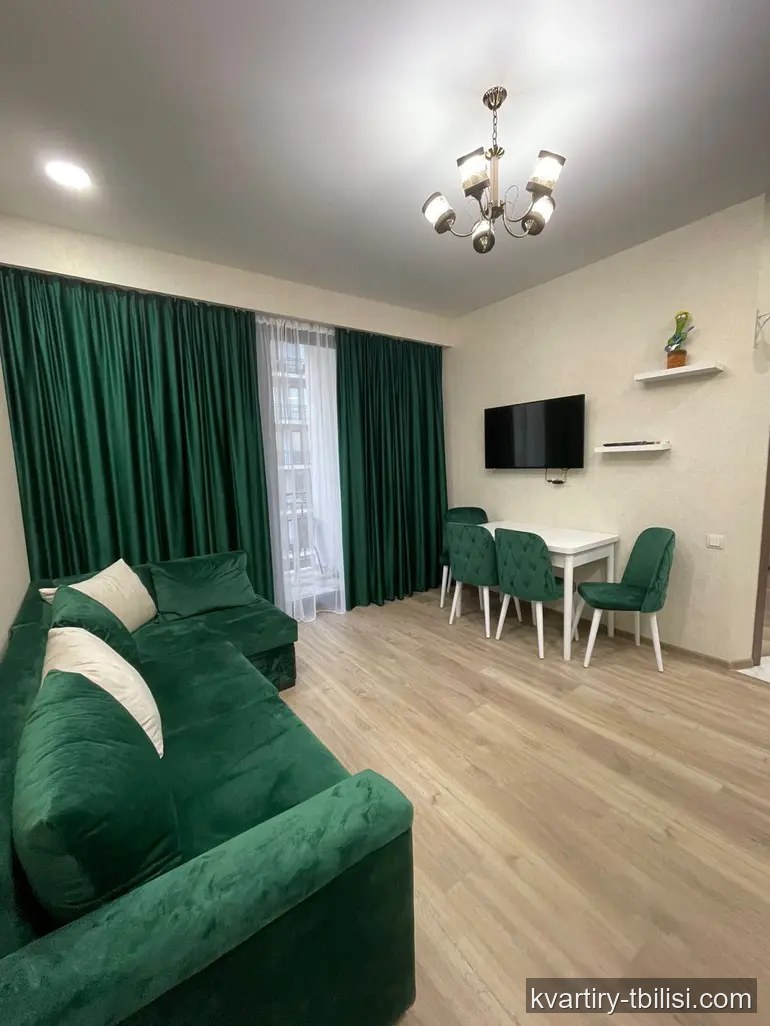 2-bedroom Apartment for rent in Didi Digomi, Tbilisi, 48 sqm, floor 4/8 — 600 USD/month | Tbilisi Homes