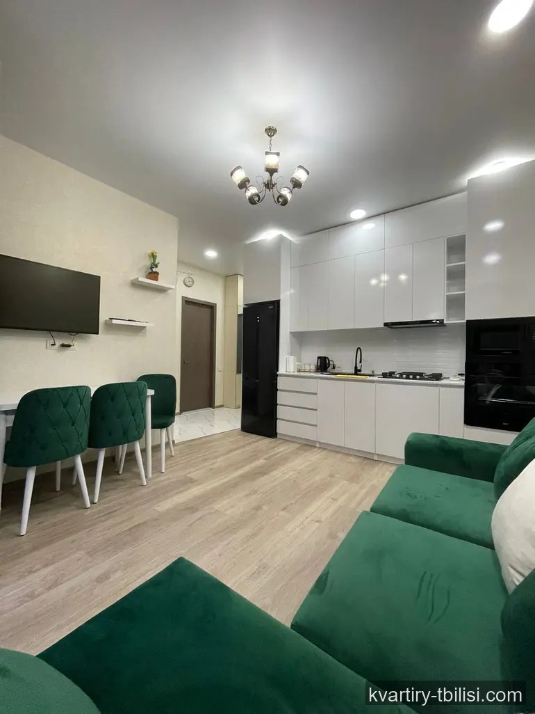 2-bedroom Apartment for rent in Didi Digomi, Tbilisi, 48 sqm, floor 4/8 — 600 USD/month | Tbilisi Homes