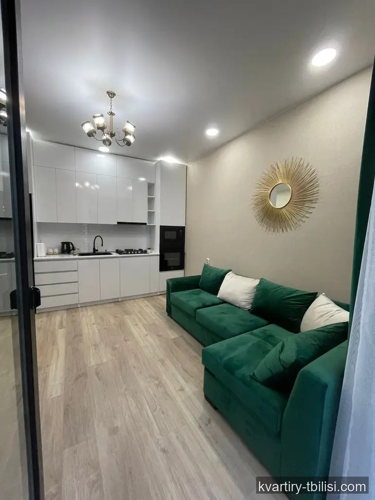 2-bedroom Apartment for rent in Didi Digomi, Tbilisi, 48 sqm, floor 4/8 — 600 USD/month | Tbilisi Homes