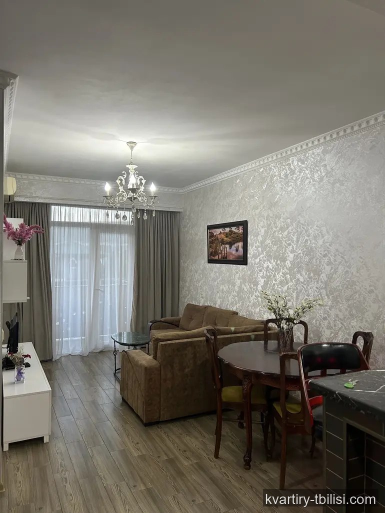 Двухкомнатная квартира в Диди Дигоми — 454 USD/мес | Tbilisi Homes