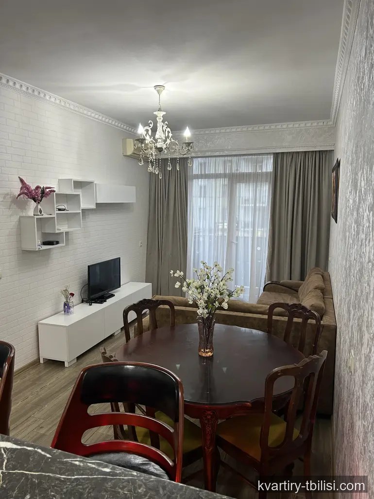 Двухкомнатная квартира в Диди Дигоми — 454 USD/мес | Tbilisi Homes
