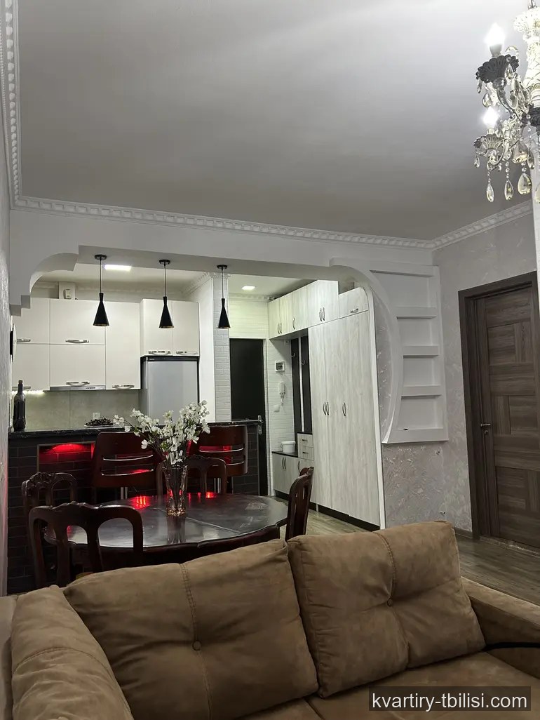 Двухкомнатная квартира в Диди Дигоми — 454 USD/мес | Tbilisi Homes