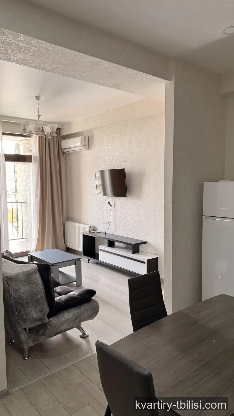 Двухкомнатная квартира в Диди Дигоми — 495 USD/мес | Tbilisi Homes