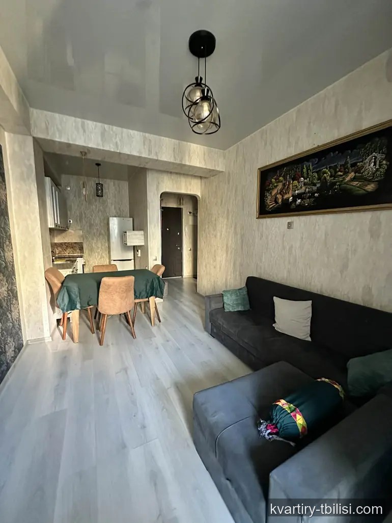 Двухкомнатная квартира в Диди Дигоми — 550 USD/мес | Tbilisi Homes