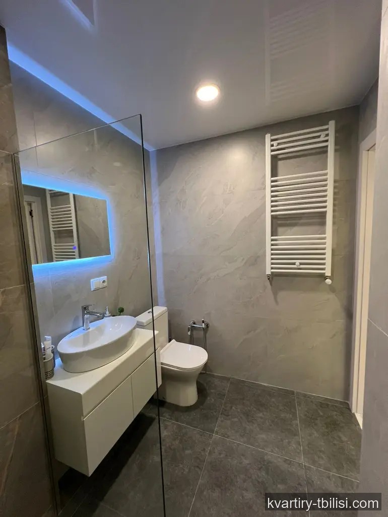 Двухкомнатная квартира в Диди Дигоми — 450 USD/мес | Tbilisi Homes