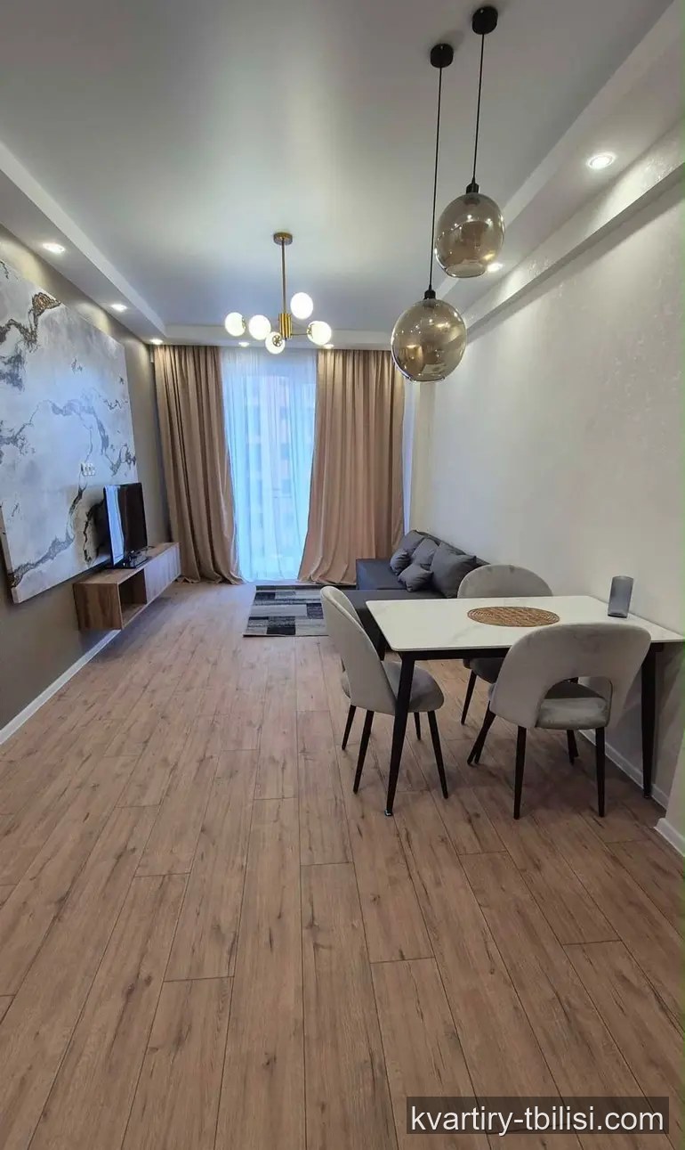 2-bedroom Apartment for rent in Didi Digomi, Tbilisi, 54 sqm, floor 4/11 — 450 USD/month | Tbilisi Homes