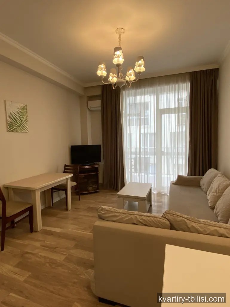 Двухкомнатная квартира в Диди Дигоми — 400 USD/мес | Tbilisi Homes