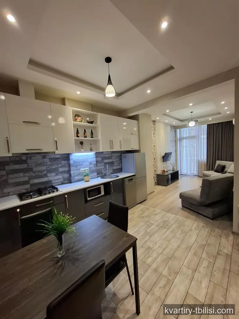 Двухкомнатная квартира в Диди Дигоми — 500 USD/мес | Tbilisi Homes