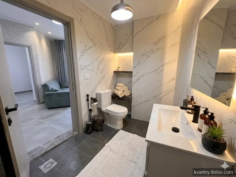 Двухкомнатная квартира в Диди Дигоми — 500 USD/мес | Tbilisi Homes