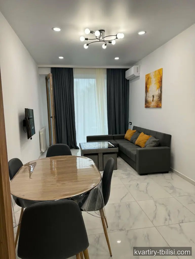 Двухкомнатная квартира в Диди Дигоми — 600 USD/мес | Tbilisi Homes