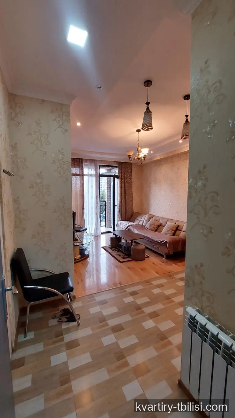 2-bedroom Apartment for rent in Didi Digomi, Tbilisi, 45 sqm, floor 2/21 — 450 USD/month | Tbilisi Homes