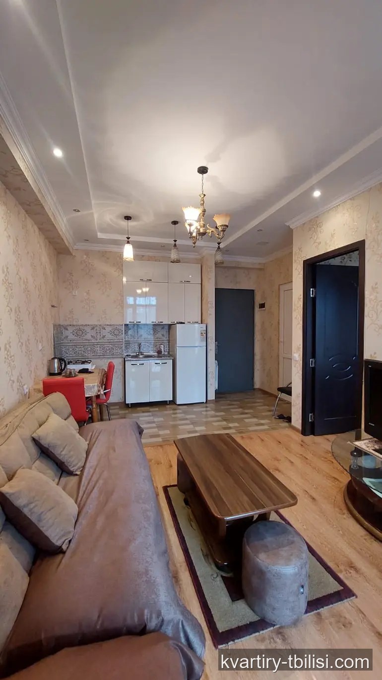 2-bedroom Apartment for rent in Didi Digomi, Tbilisi, 45 sqm, floor 2/21 — 450 USD/month | Tbilisi Homes