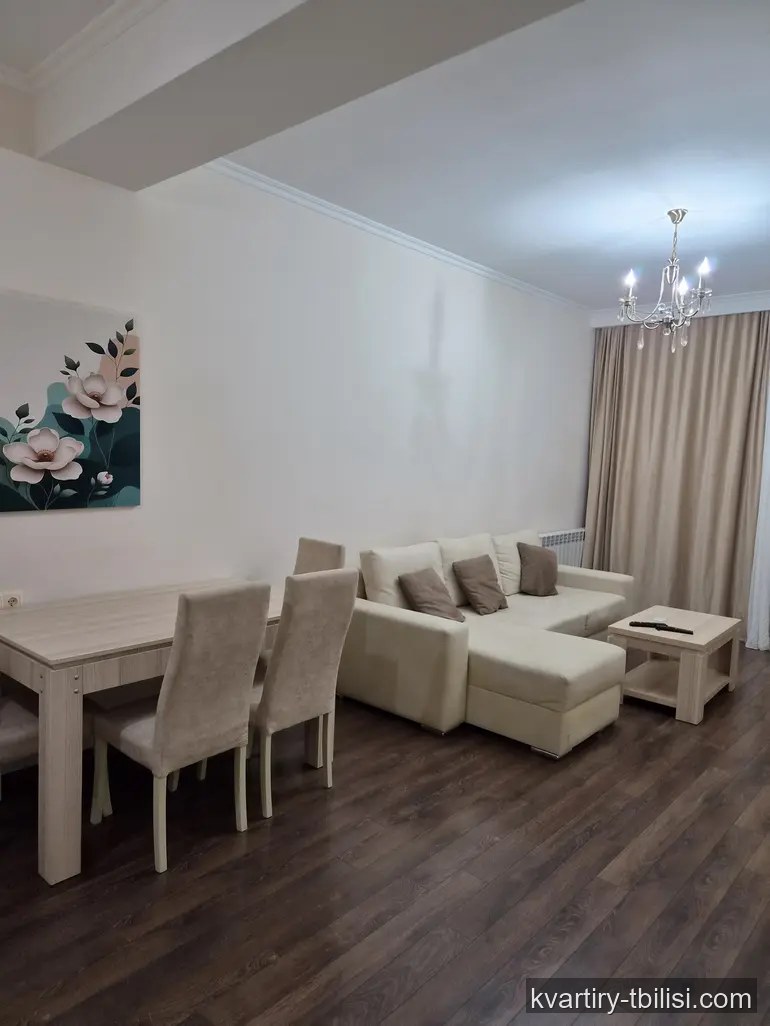 2-bedroom Apartment for rent in Didi Digomi, Tbilisi, 52 sqm, floor 8/12 — 470 USD/month | Tbilisi Homes