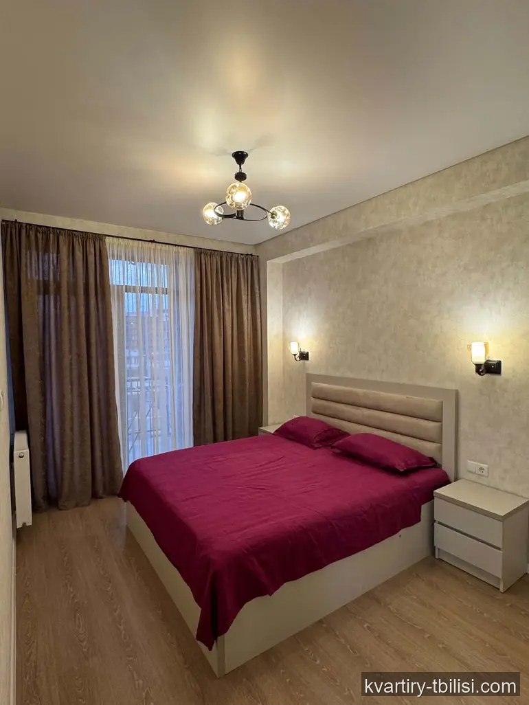 2-bedroom Apartment for rent in Didi Digomi, Tbilisi, 53 sqm, floor 4/7 — 456 USD/month | Tbilisi Homes