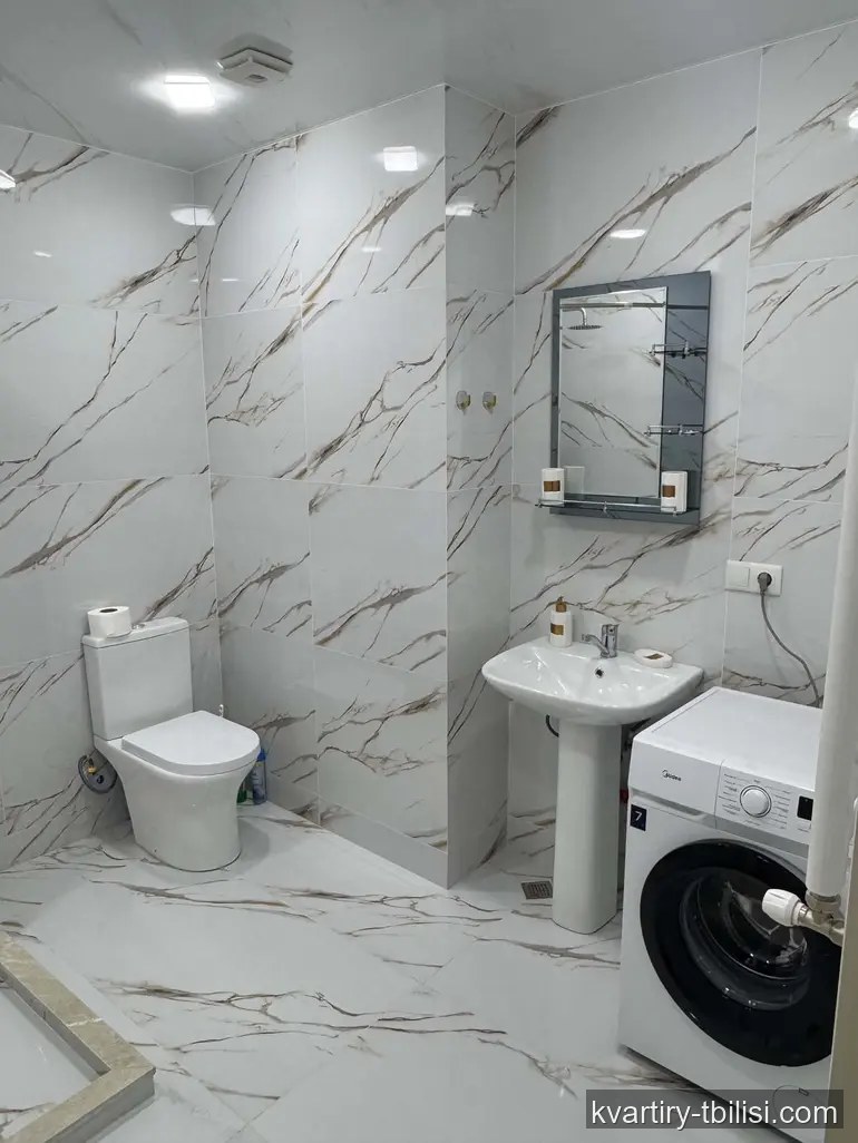 2-bedroom Apartment for rent in Didi Digomi, Tbilisi, 53 sqm, floor 4/7 — 456 USD/month | Tbilisi Homes