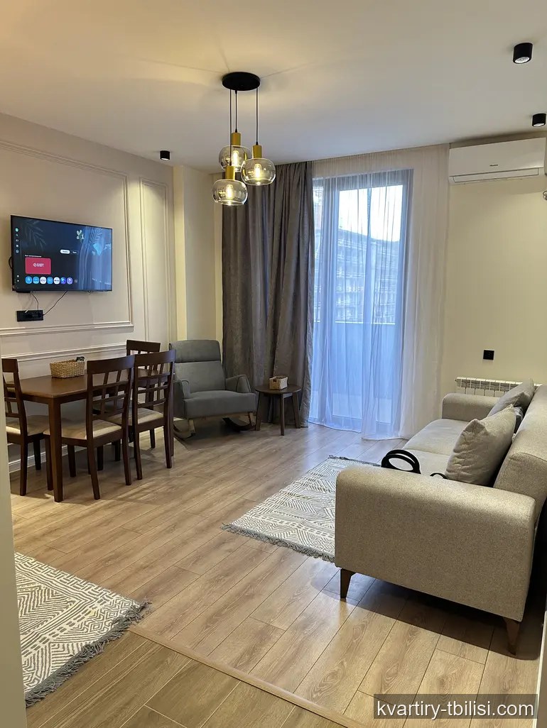 Двухкомнатная квартира в Диди Дигоми — 700 USD/мес | Tbilisi Homes