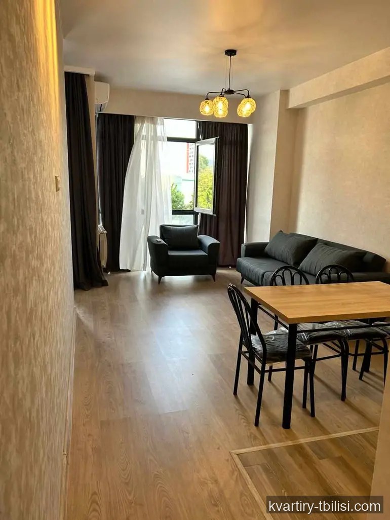 Двухкомнатная квартира в Диди Дигоми — 500 USD/мес | Tbilisi Homes