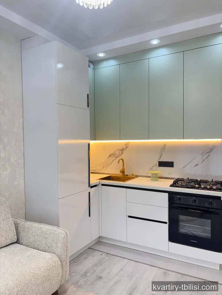 Двухкомнатная квартира в Диди Дигоми — 500 USD/мес | Tbilisi Homes