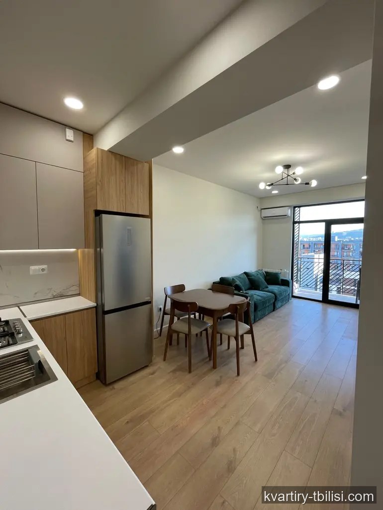 Двухкомнатная квартира в Диди Дигоми — 550 USD/мес | Tbilisi Homes