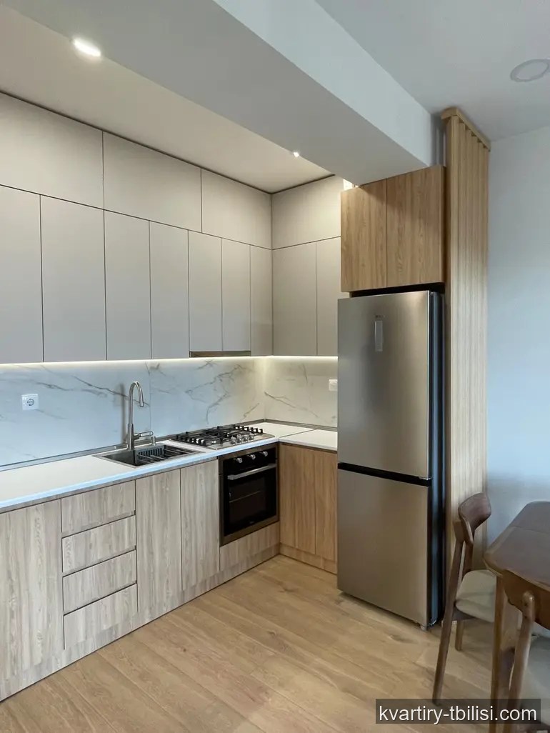 Двухкомнатная квартира в Диди Дигоми — 550 USD/мес | Tbilisi Homes
