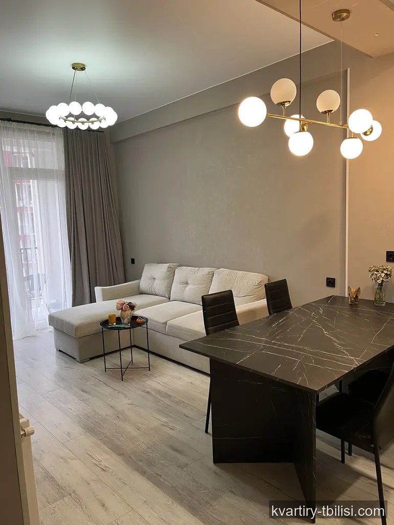 Двухкомнатная квартира в Диди Дигоми — 529 USD/мес | Tbilisi Homes