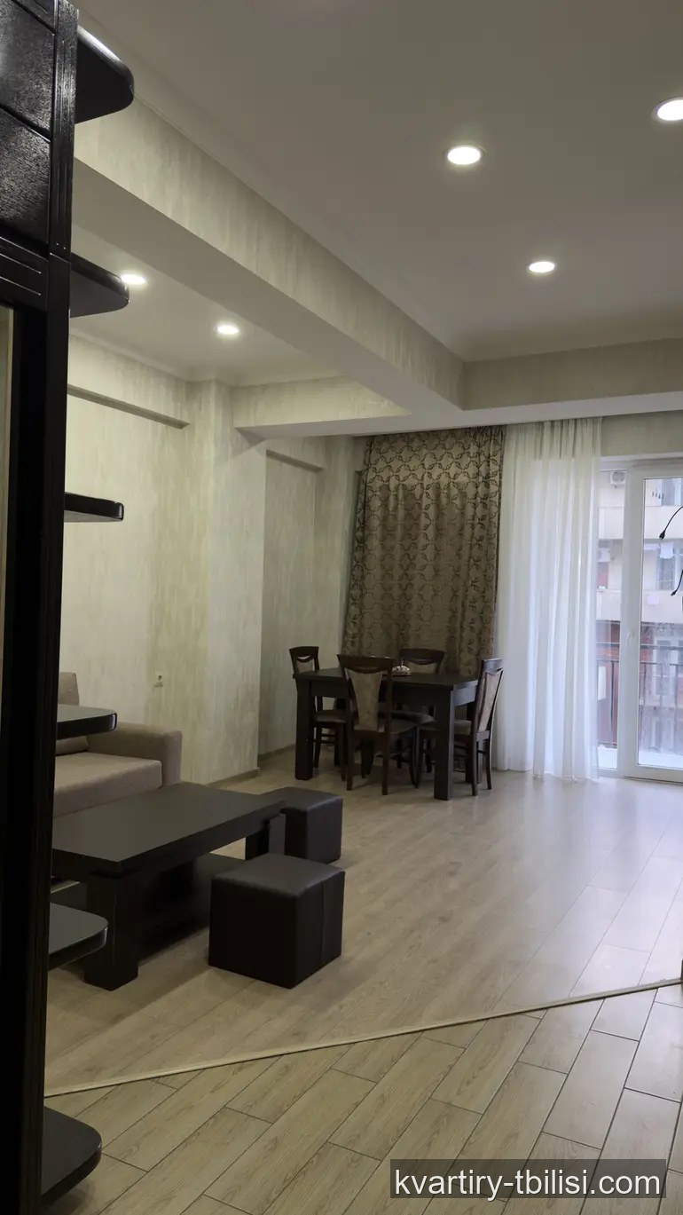 Двухкомнатная квартира в Диди Дигоми — 450 USD/мес | Tbilisi Homes