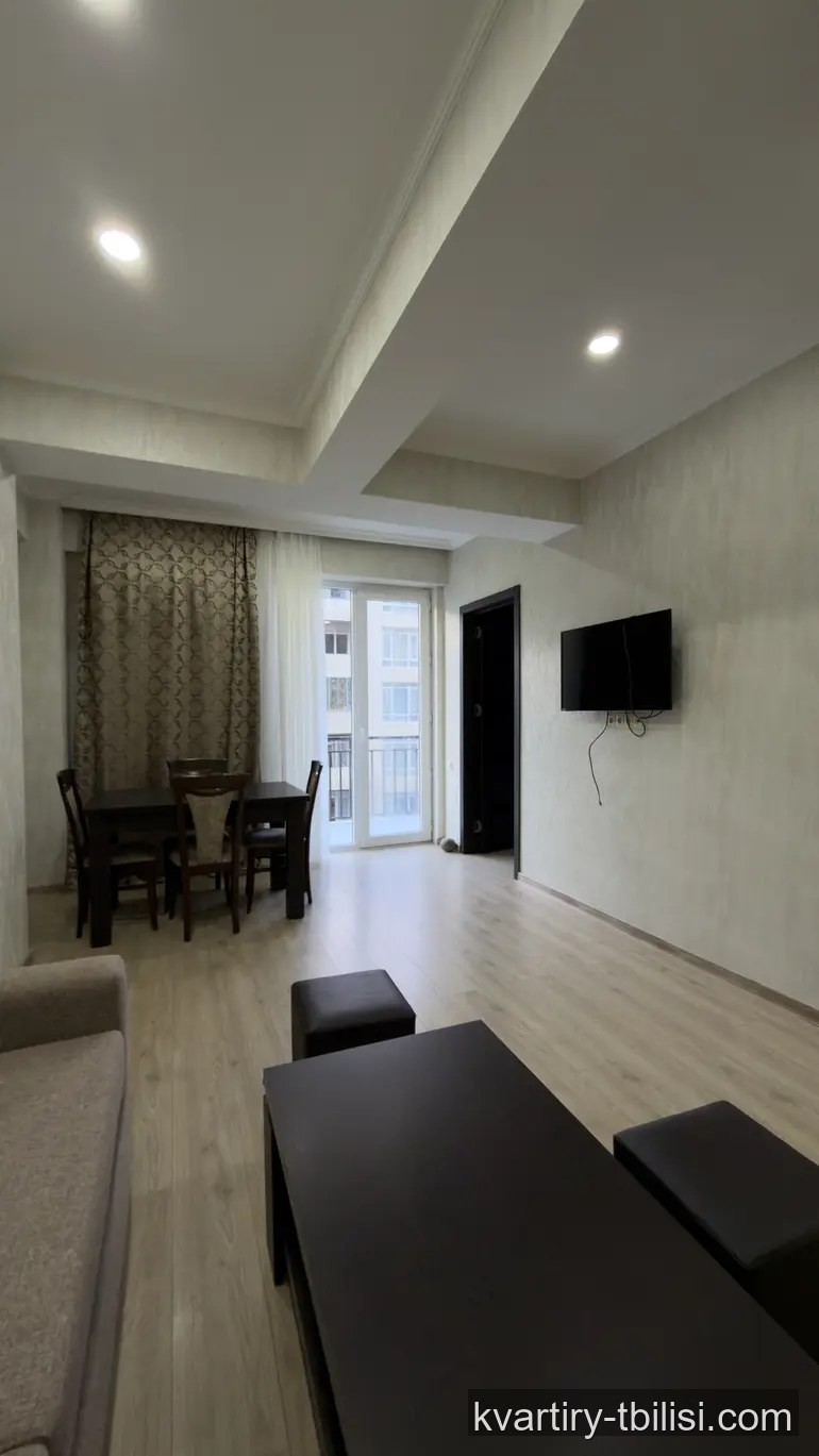 Двухкомнатная квартира в Диди Дигоми — 450 USD/мес | Tbilisi Homes
