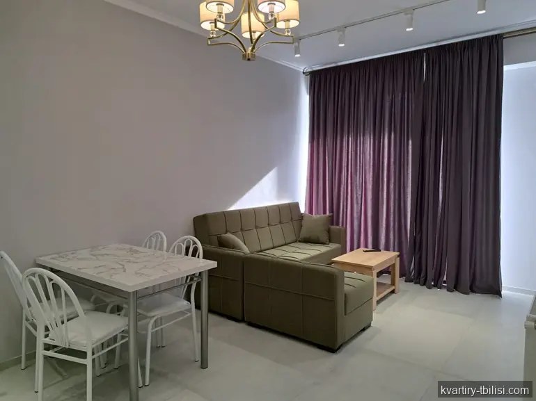 2-bedroom Apartment for rent in Didi Digomi, Tbilisi, 50 sqm, floor 3/16 — 500 USD/month | Tbilisi Homes