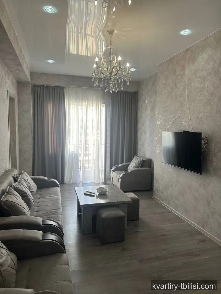 2-bedroom Apartment for rent in Didi Digomi, Tbilisi, 70 sqm, floor 6/12 — 400 USD/month | Tbilisi Homes