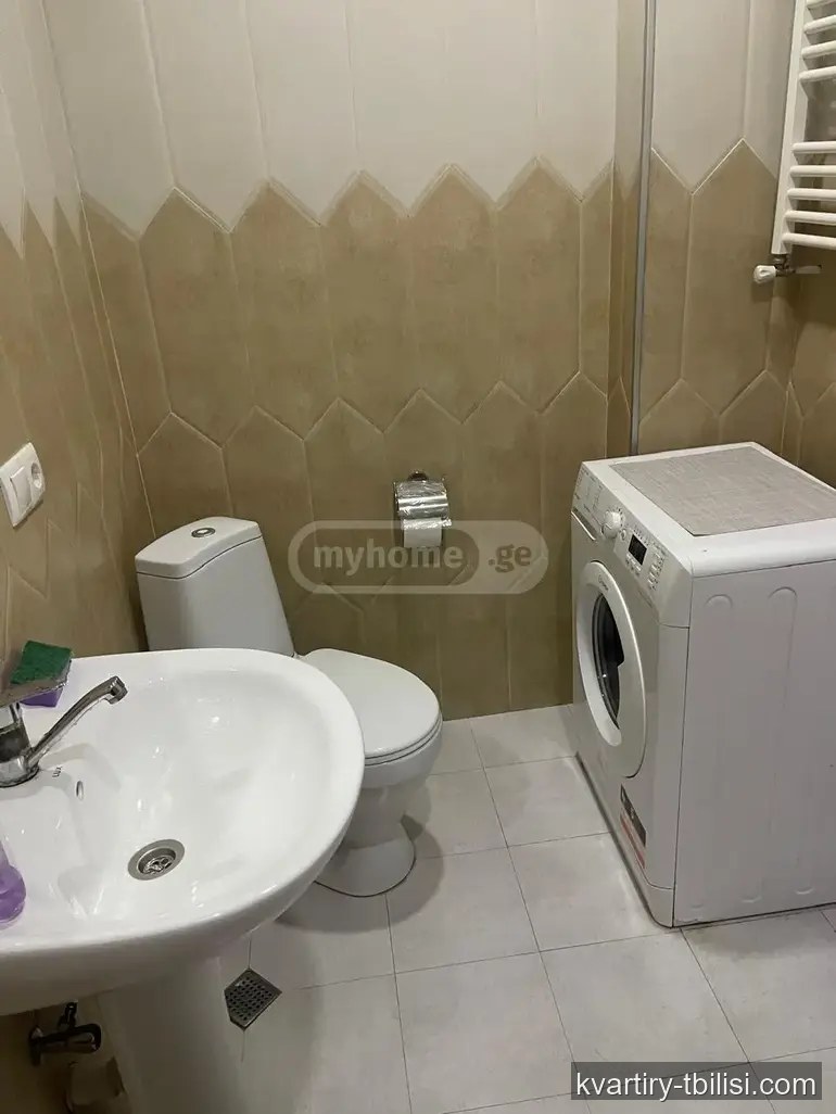 2-bedroom Apartment for rent in Didi Digomi, Tbilisi, 50 sqm, floor 9/14 — 421 USD/month | Tbilisi Homes