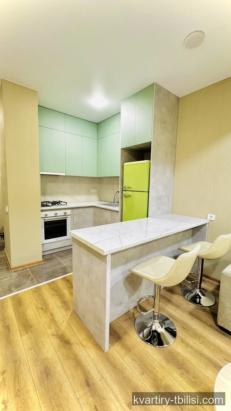 Двухкомнатная квартира в Диди Дигоми — 450 USD/мес | Tbilisi Homes