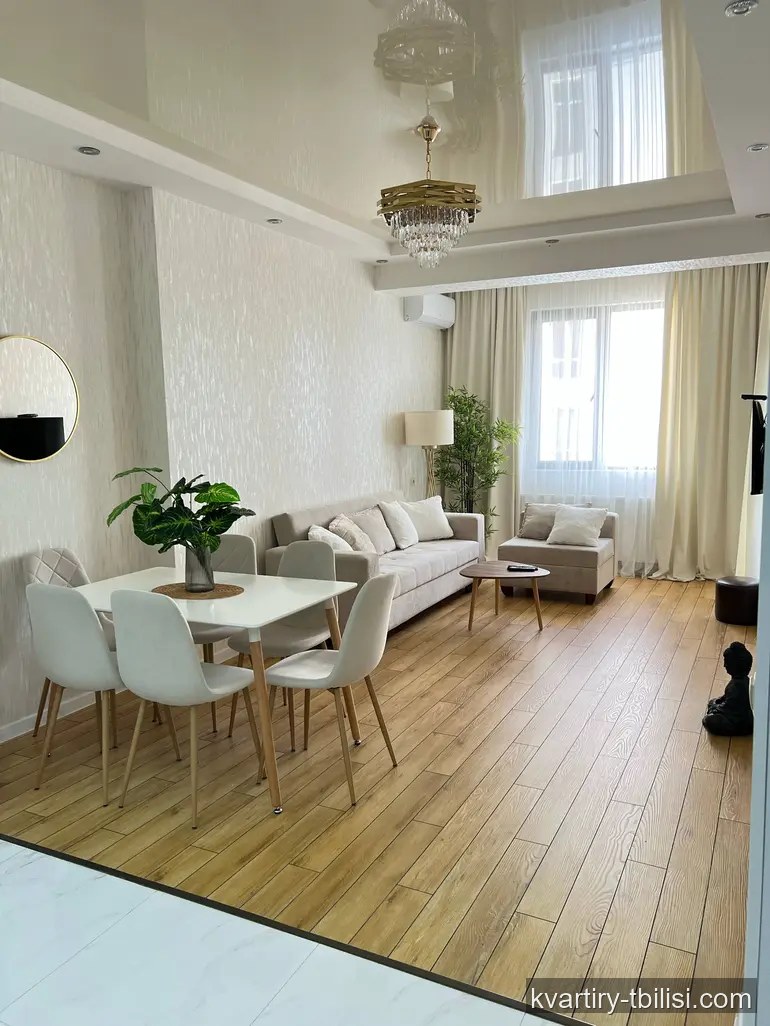 Двухкомнатная квартира в Диди Дигоми — 517 USD/мес | Tbilisi Homes